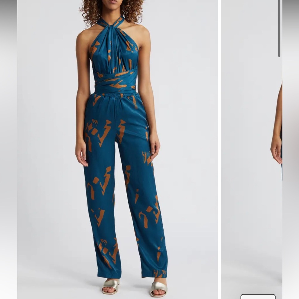 DIARRABLU Umy Abstract Print Convertible Jumpsuit